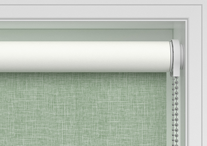 Modena (Blackout), Soft Green - Twist&Fit Roller Blind - Image 10